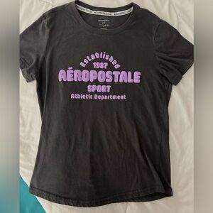 Aeropostale Sport Dark Gray Tee